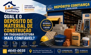 Qual é o Depósito de Material de Construção em Itaquaquecetuba Mais Confiável?