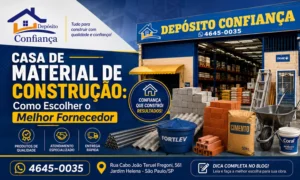 Casa de Material de Construção: Como Escolher o Melhor Fornecedor
