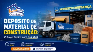 Depósito de Material de Construção: Entrega Rápida para Sua Obra