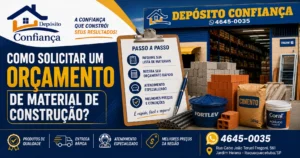 Como Solicitar um Orçamento de Material de Construção?